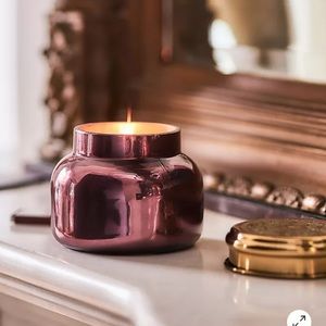 Anthropologie Capri Blue Volcano Purple Luster Jar Candle NWT